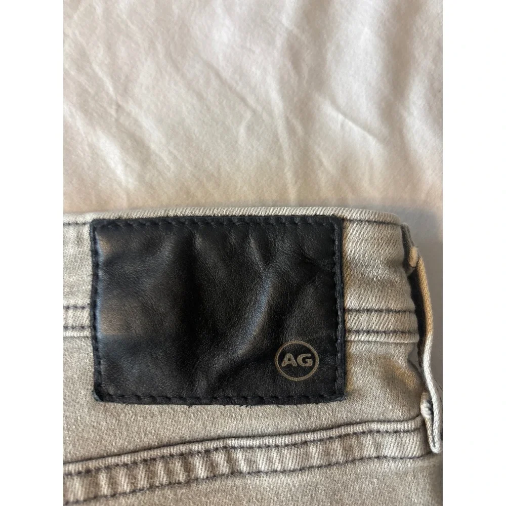 AG Dylan Slim Skinny Jeans Mens 40x34 Grey Denim Pants 33 Inseam